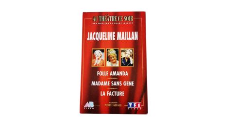 Coffret Jacqueline Maillan - Folle Amanda / Madame Sans-gêne / La Facture [VHS]