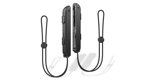 Paire de Dragonnes pour Joy-Con - Rail Métal - Noir - Switch