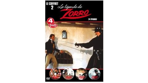 Coffret la légende de Zorro, vol. 2, 24 épisodes - DVD