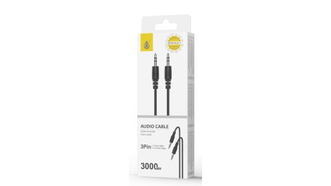 Câble jack vers jack 3 mètres - Noir