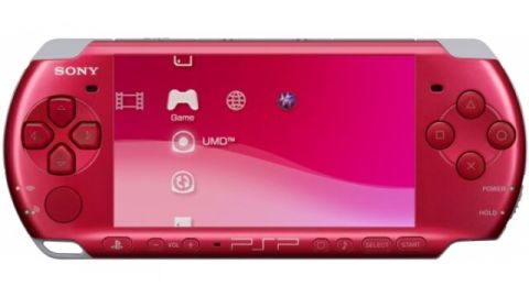 Console PSP 3004 Rouge