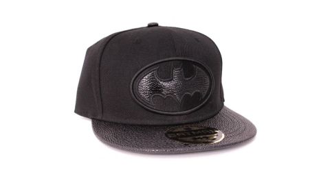 Casquette Noir Logo Gris Batman