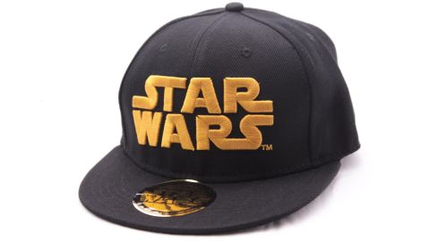 Casquette Noire Golden Logo Star Wars