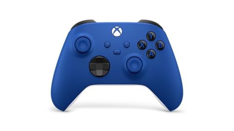 Xbox Manette sans Fil - Shock Blue Series X, Series S, One, Windows 10 & 11, Android et iOS