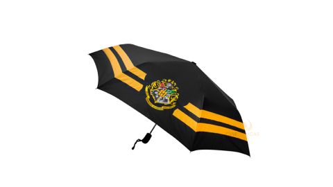 Parapluie Harry Potter Hogwarts noir et jaune
