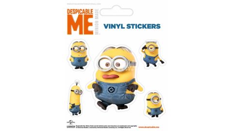 Pack de 5 Stickers Minion Dave et ses Amis Moi Moche et Mechant