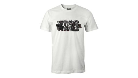 T-shirt Star Wars blanc Robotique
