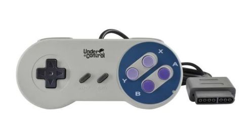 Manette under control compatible Super Nintendo cable 1,5m