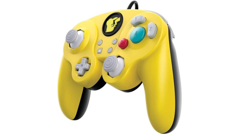 PDP Manette Filaire Pour Nintendo Switch Super Smash Bros – Pikachu