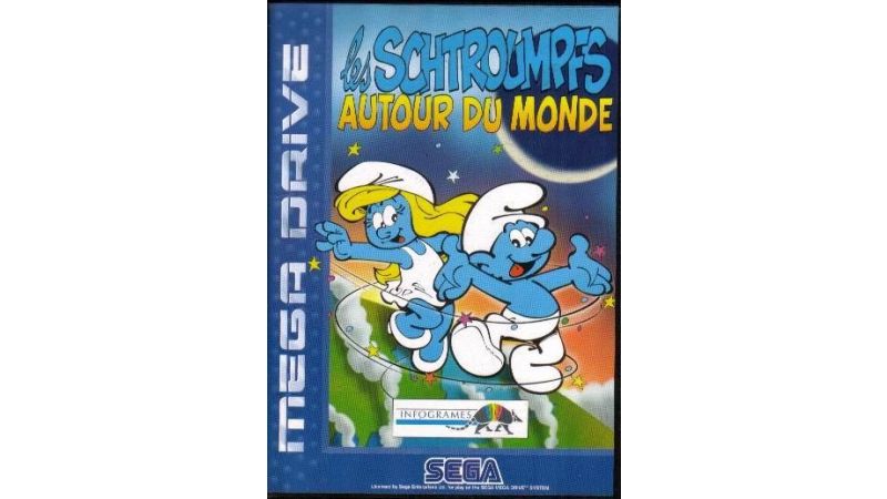 Les Schtroumpfs Autour du Monde - MégaDrive