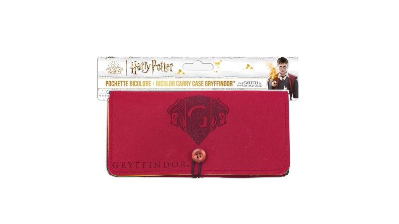Harry Potter - Pochette Feutrine pour Switch Gryffondor
