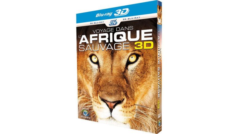 Voyage dans l'Afrique sauvage 3D - blu-Ray