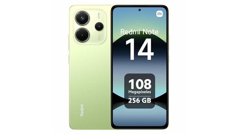 Smartphone XIAOMI Redmi Note 14 4G 256Go Lime Green