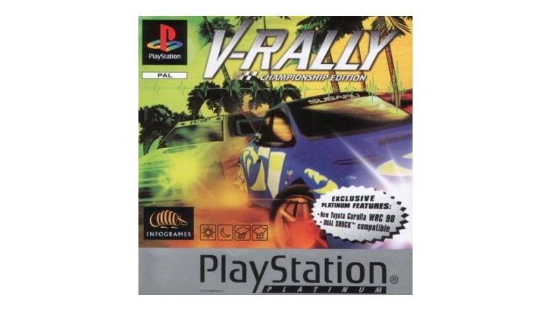 V-Rally: Championship Edition Platinum - PS1