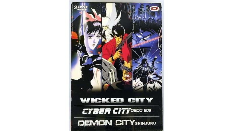 Wicked City + Cyber City + Demon City - DVD