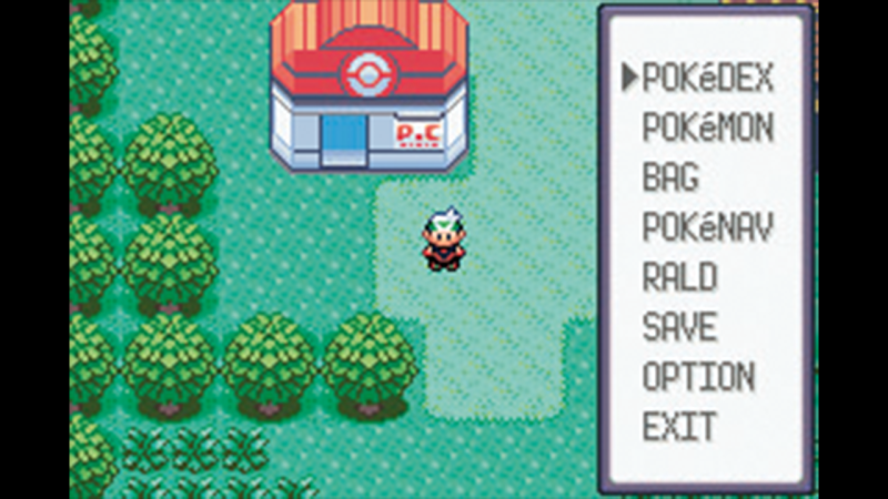 Pokémon Ruby Version cover or packaging material