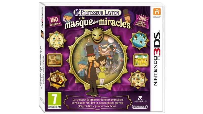 Professeur Layton et le Masque des Miracles - 3DS