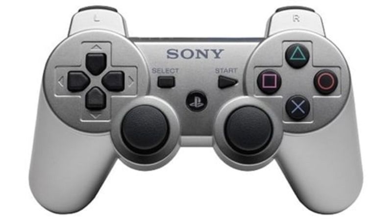 Manette Sony PS3 DualShock silver