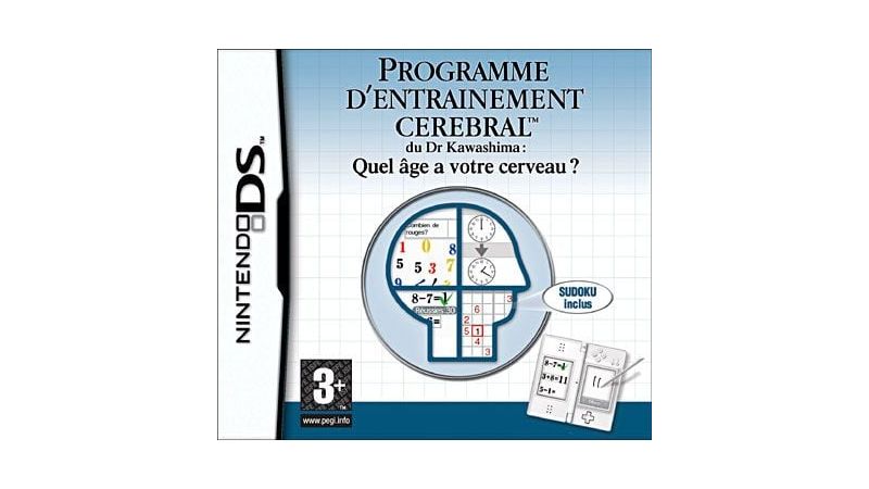 Brain Training - Programme d'Entraînement Cérébral du Professeur Kawashima - Quel âge a votre cerveau ? - DS