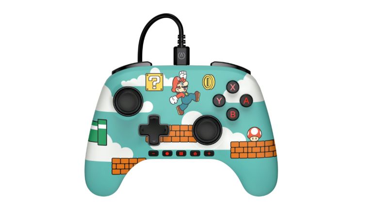 Manette Filaire Mario Time Power A - SWITCH 2