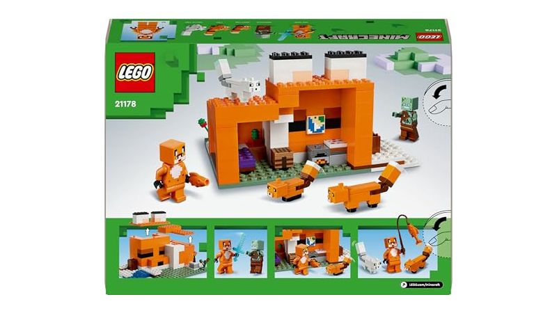 Lego Minecraft 21178 - Le Refuge Renard