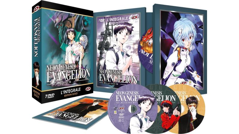 Neon Genesis Evangelion - Platinum - Coffret Gold  - 7 DVD