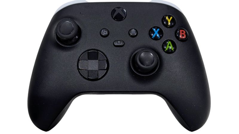 Manette Xbox Series noir / Gâchettes blanches