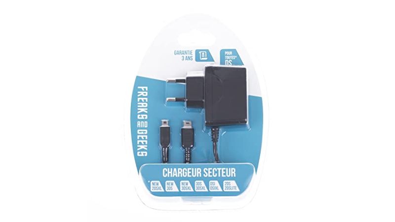 Chargeur secteur pour NEW3DSXL/NEW3DS/2DS/3DS/DSi/DSi XL/DS Lite - Freaks And Geeks