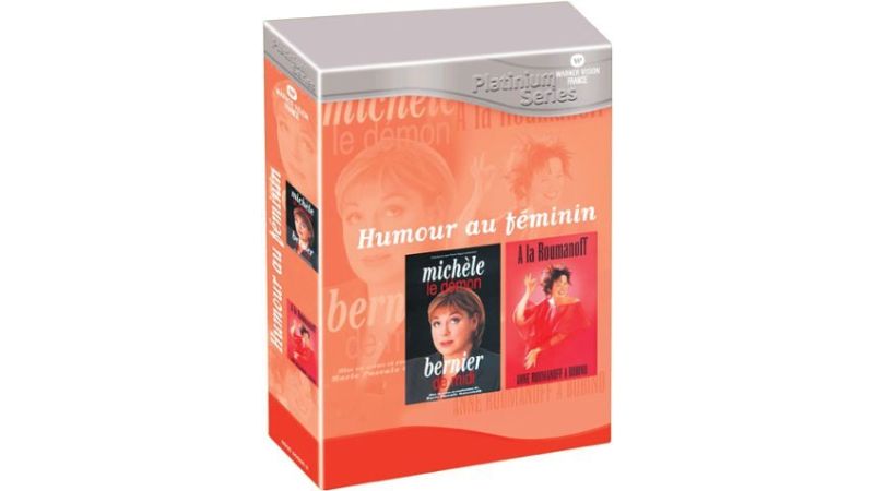 Michèle Bernier : Le Démon de midi / Anne Roumanoff : A la Roumanoff - Coffret 2 DVD