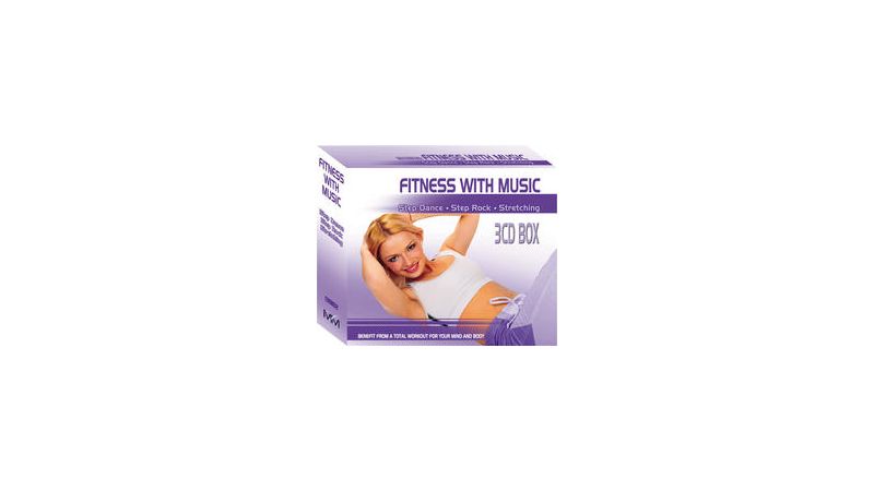 FITNESS & MUSIC: Step Dance. Step Rock. Streching (3CD) - CD Audio