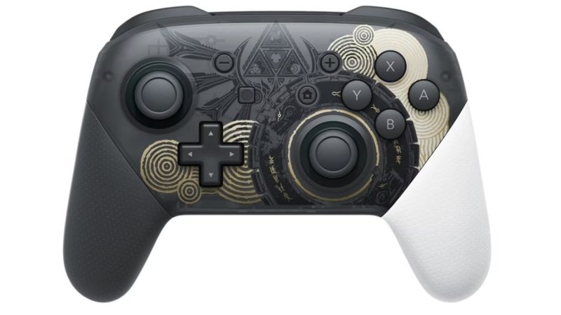 Manette Nintendo Switch Pro édition The Legend Of Zelda Tears Of The Kingdom