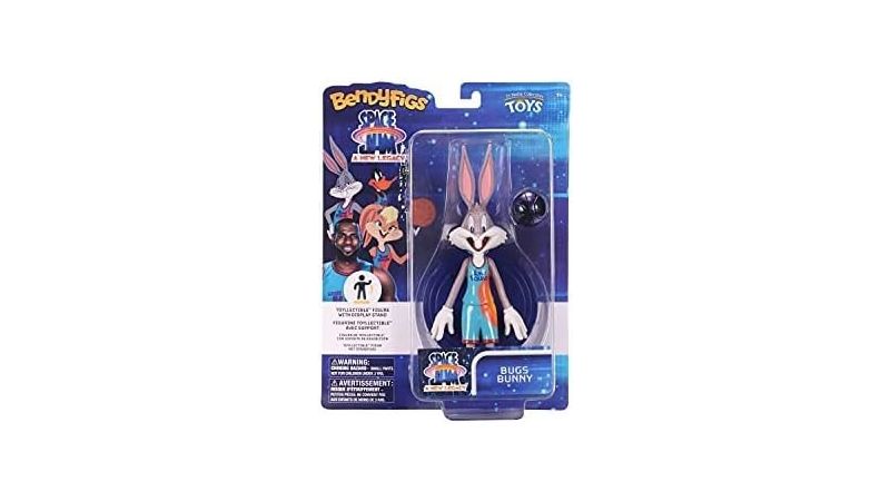 Figurine articulée Bendyfigs - Space Jam - Bugs Bunny