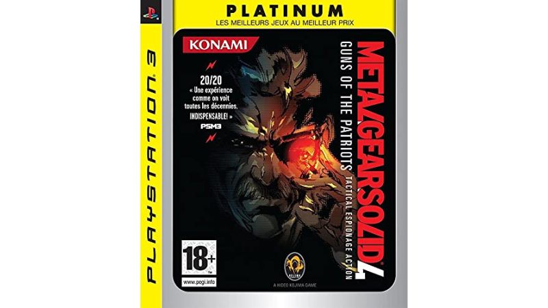 Metal Gear Solid 4 : Guns of the Patriots Platinum - PS3