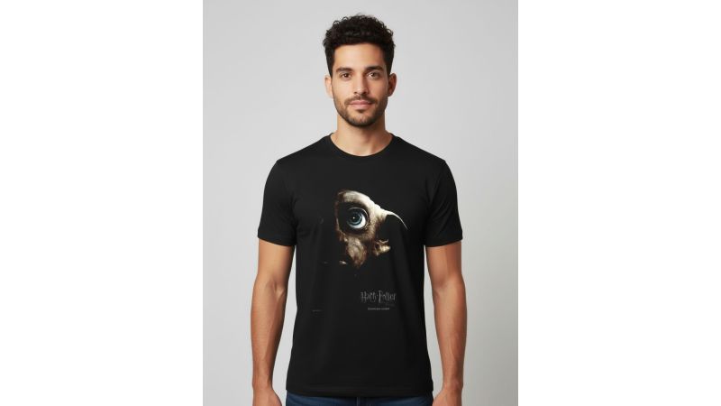 Tee-Shirt Dobby in the dark Harry Potter