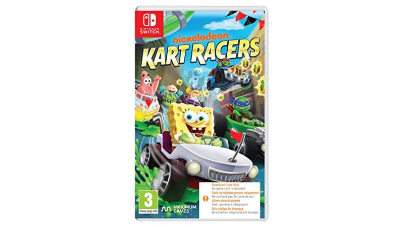 Nickelodeon Kart Racers Code de Téléchargement - Switch