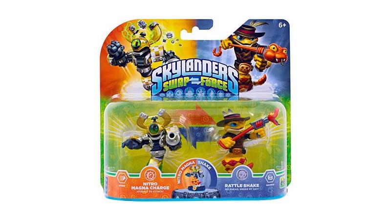 Figurine Skylanders - Swap Force - Nitro Magna Charge + Rattle Shake