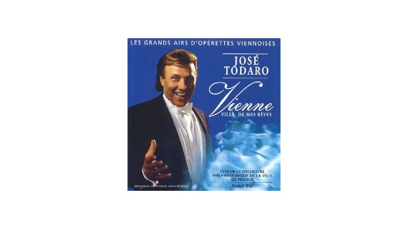 Vienne, ville de mes rêves José Todaro - CD Audio