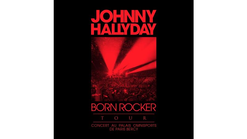 Johnny Hallyday - Born Rocker Tour - CD Audio