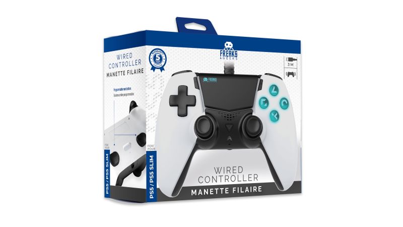 Manette Filaire pour PS5 & PS5 Slim