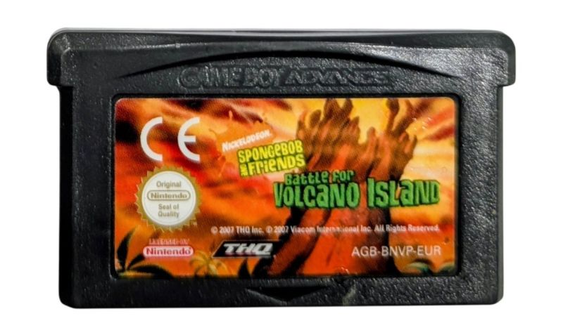 Bob l'Eponge : L' Attaque sur l' Ile du Volcan - Game Boy Advance