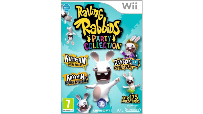 Rayman contre les Lapins Crétins - party collection (3 jeux en 1) - WII