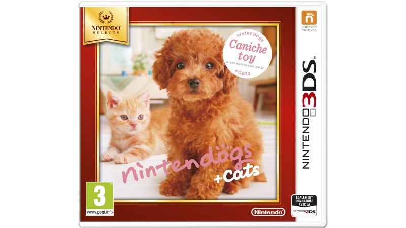 Nintendogs et Cats: Caniche Toy - Nintendo Selects - 3DS