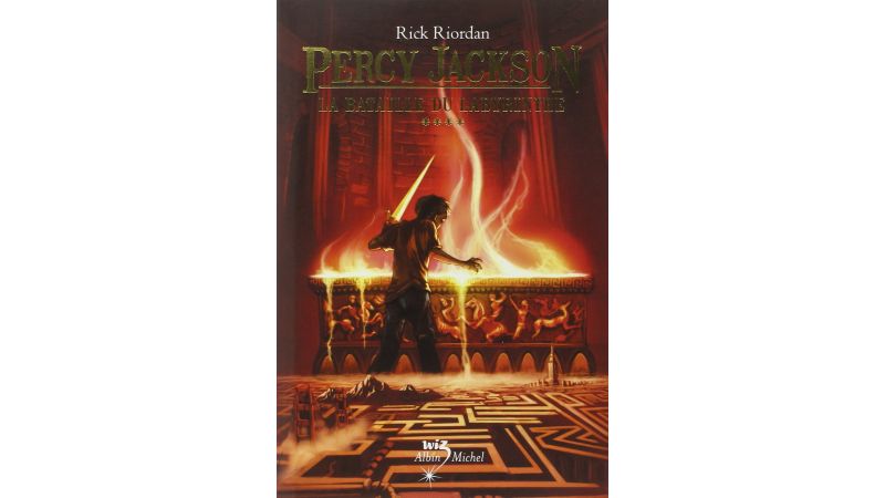 Percy Jackson - Tome 4 - La Bataille Du Labyrinthe - Livre