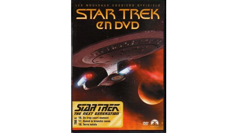 Star Trek The Next Génération épisodes 16,17,18 Saison 1 - DVD