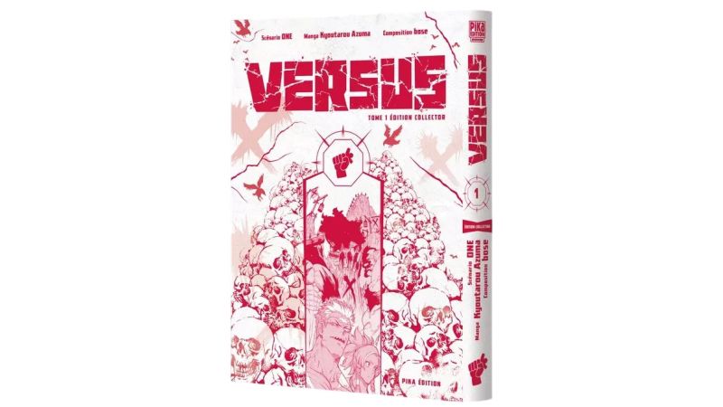 Versus T01 Edition collector Jaquette exclusive - Le monde des titans - Manga