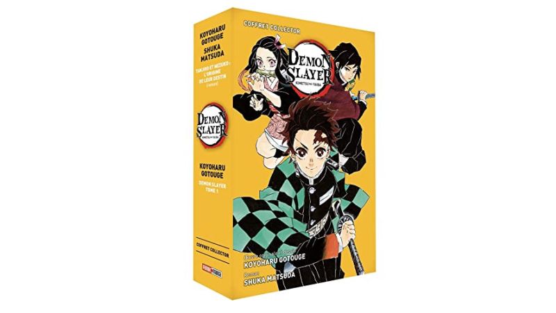 Coffret Demon Slayer - Roman jeunesse N°01 - Manga