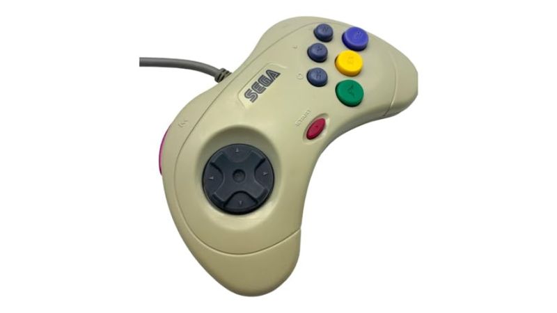 CONTROLLER - MANETTE SEGA SATURN FIGHTING COMMANDER SS JAPAN NON TESTEE