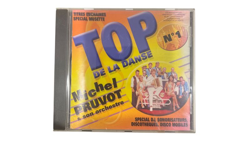 Top De La Danse Michel Pruvot - CD Audio