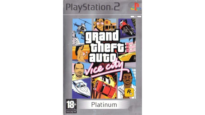 Grand Theft Auto: Vice City Platinum - PS2