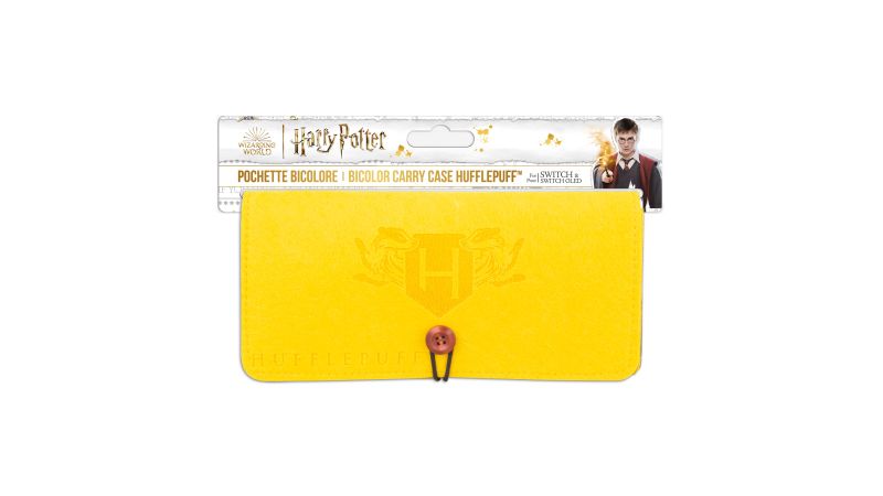 Harry Potter - Pochette Feutrine pour Switch Poufsouffle